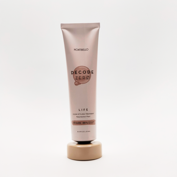 LIFE es la alternativa limpia y natural a las cremas de peinado. Es un tratamiento de styling que repara y revitaliza la fibra capilar aportándole un extra de manejabilidad y definición limpia al cabello. LIFE forma parte de DECODE ZERO, una gama de styling de fijación invisible y limpia que trata el cabello con el 90% de ingredientes de origen natural.